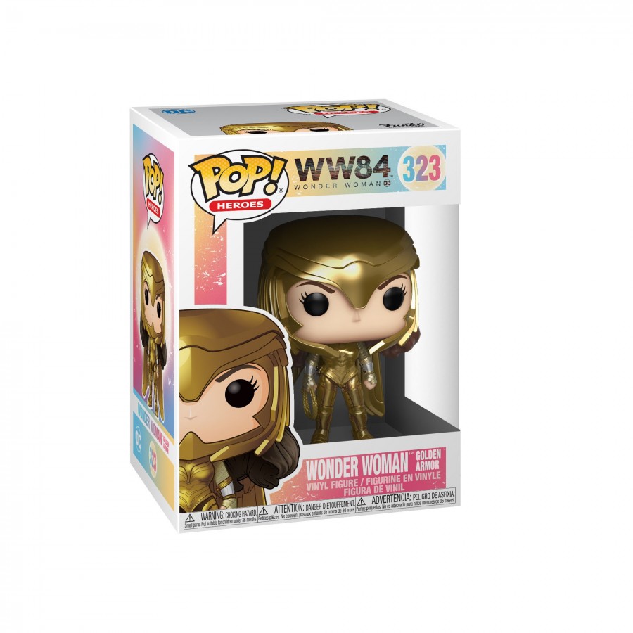 Pop! Dc 323: Wonder Woman 1984 : Wonder Woman Golden Armor